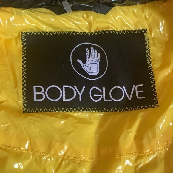 Body Glove WOMEN'S HOODED DOWN PARKA COAT YELLOW BLACK SIZE XL MSRP $350 - Picture 11 of 14
